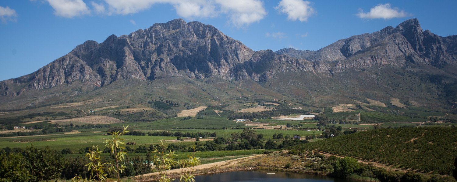 The majestic mountains near Tulbagh